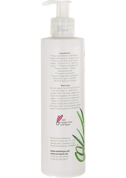 Organik Aloe Vera Jel (200 Ml) fiyatları