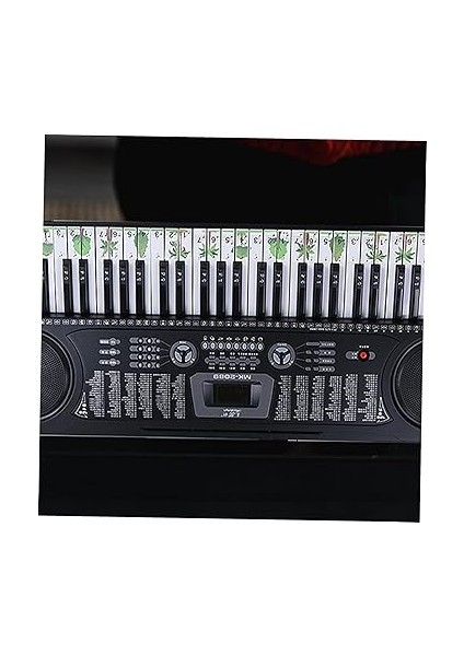 Piyano Klavye Çıkartmaları - Yeni Başlayanlar Için Mini Çıkartmalar 88/61/54 Tuşlar Kolay Soyun ve Yapıştırın Tüm Piyanolar Için Güvenli fiyatları