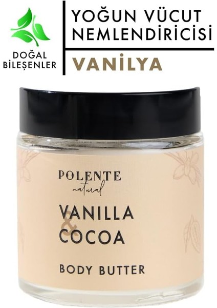 Natural - Vanilya & Kakao Body Butter/yoğun Vücut Nemlendiricisi (100 Ml) fiyatları