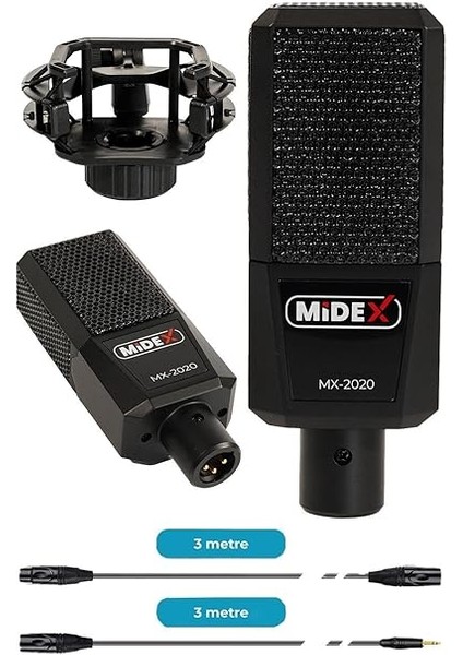 MX-2020 Solo Mix Condenser Mikrofon ve Kayıt Mixer Seti modelleri