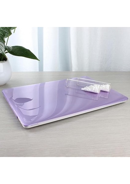 Macbook Air Kılıf 13.6 Inç M2-M3-M4 Çip Uyumlu A2681 A3113 A3240 | Kristal Sert Koruma Kılıfı | Hafif Ince Tasarım, Çizilmeye Dayanıklı, Parlak Kapak Açık Lila indirimleri