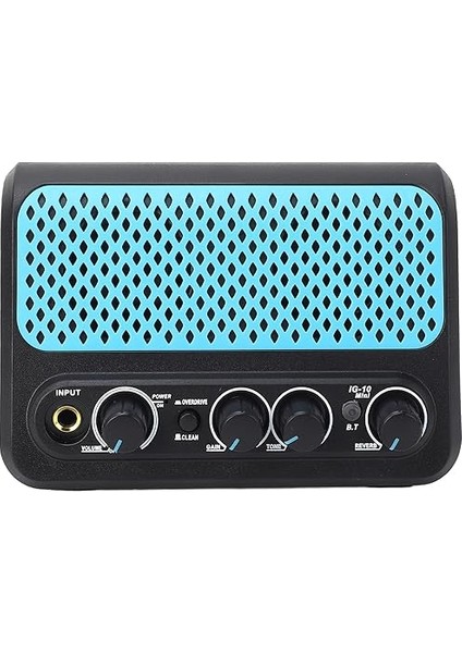 Gitar Amplifikatörü, 5.0 Çift Kanallı Küçük Taşınabilir Şarj Edilebilir Hoparlör Elektro Gitar Amfisi Günlük Uygulama Için modelleri