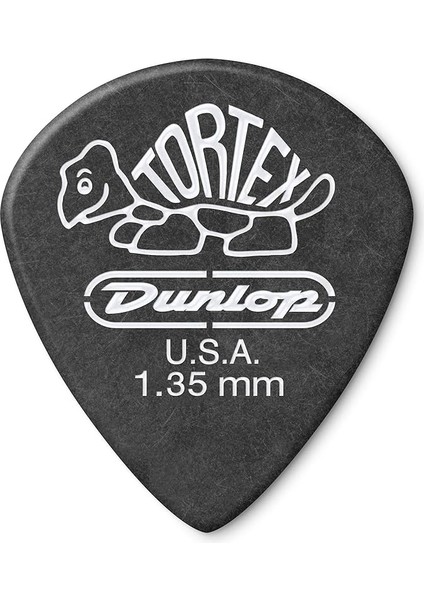 82P1.35 Tortex® Pitch Black Jazz Iıı Pena, 1,35 Mm, 12/gitarist Paketi