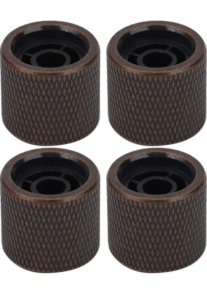 Elektrikli Bas Düğmesi, Metal Bas Düğmesi, Sağlam ve Dayanıklı, Okul Elektrikli Gitar Oyuncusu Için Elektrikli Bas (Bronz)