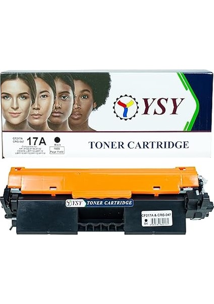 Hp M102 M130 M132 LBP110 LBP112 LBP113 MF110 MF112 MF113 CF217A (17A) & Can. CRG-047 1600(1.6K) Sayfa Verimli Muadil Toner (Siyah) fiyatları
