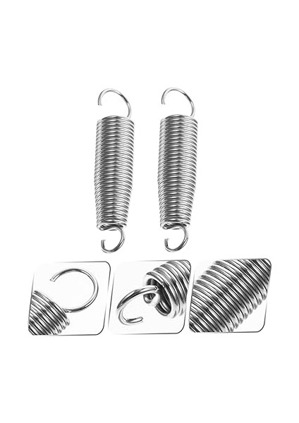 2ADET Metal Davul Pedalı Yayları Dayanıklı ve Esnek Tansiyon Yayları Davul Seti Aksesuarları Için Uygun Yüksek Performanslı modelleri