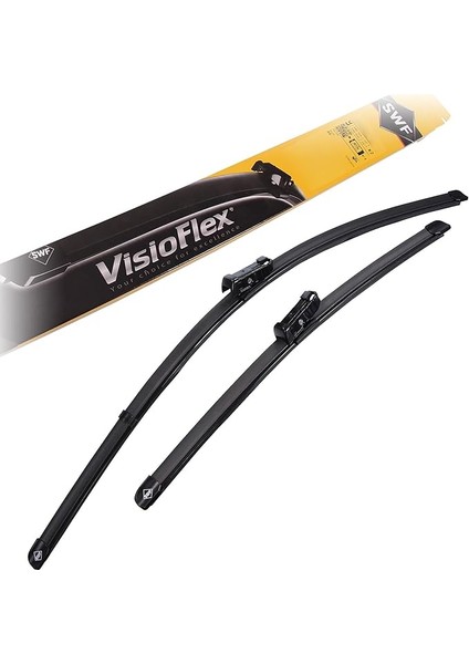 Swf Visioflex Flat Blade Silecek Vw Polo (6r1,6c1) (2014-2019), Audi A1 (8x1, 8xk) (2016-2018), Seat Toledo (2017-2019), Skoda Rapid (2017-2019) (600+380 Mm) 119260