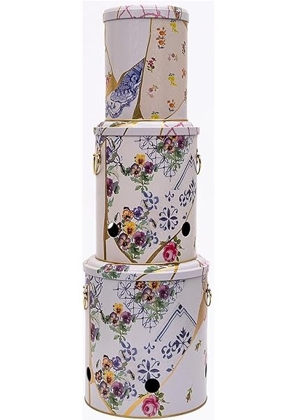 Patates Soğan Kovası - Sebzelik - Patates Soğanlık Sepeti Sarımsaklık 3lü Set, Kint Sugi (Kint Sugi) fırsatları