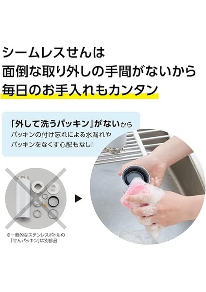 Mahobin SM-GA60-TM Su Şişesi, Dikişsiz Dispenser, Büyük Kapasite, 600 ml (600 Ml), Vida, Paslanmaz Çelik Kupa, Kova Boz Kahverengi, Entegre Yıkayıcı, Temizlemesi Kolay, Sadece 2 Adet fırsatları