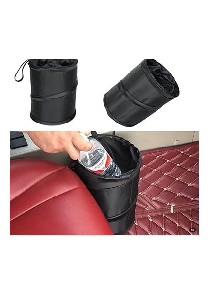 Home Araç Içi Akordiyon Katlanabilir Çöp Kovası, Asılabilir Tasarım, Uzay Tasarrufu Sağlayan, Her Araç Tipine Uygun, Pratik ve Şık Araç Aksesuarı fırsatları