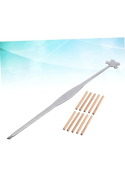 Temel Keman Bakım Araçları Ses Direği ve Perde Kancası Seti Hızlı Gitar Onarımları Için Paslanmaz Çelik Alet modelleri