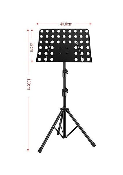 Standı Nota Standı Katlanır Nota Standı Yükseklik ve Açı Ayarlanabilir Kaymaz Kauçuk Ayaklı Metal Tutucu Nota Tutucu Standı Müzik Tezgahı fiyatları