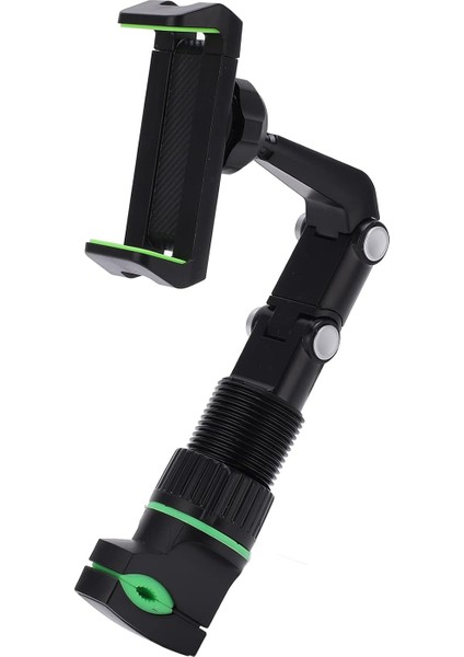 Açılı ve Penalı Pratik Gitar Kafası Telefon Tutucu Montajı, Müzik Notalarını Okumak ve Öğretim Videolarını Izlemek Için Ideal - Yeşil/siyah