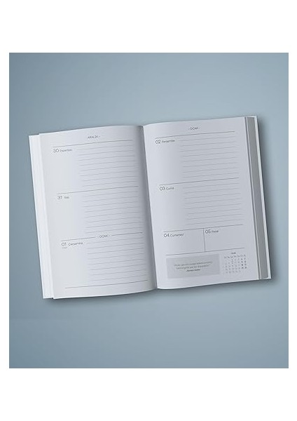 Kelebek 2025 Ajanda - Ay Bahçesi modelleri