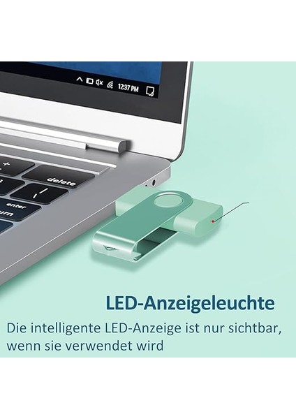 USB Stick 16 GB 5 Adet High Speed USB 3.0 Bellek Çubuğu Çok Renkli Rotate Metal Memory Stick 5'li Paket fırsatları