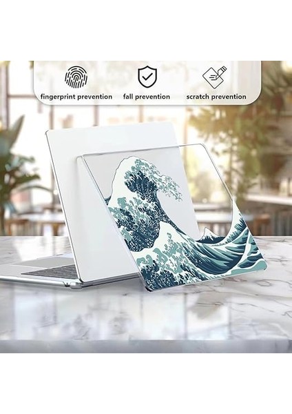 4'ü 1 Şunlarla Uyumludur MacBook Air 13 Inç (2020-2018) M1 A2337 A2179 A1932, [uv Baskı] Plastik Sert Kılıf Touch Id ile Mac Air 13.3 Retina Için Koruyucu Kılıf, X32-11 indirimleri