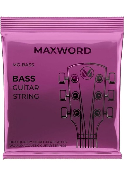 Gt-Bass Kaliteli Bas Gitar Teli 1 Takım Set