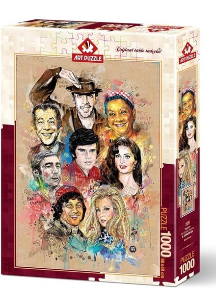 Puzzle Yeşilçam 1000 Parça Puzzle