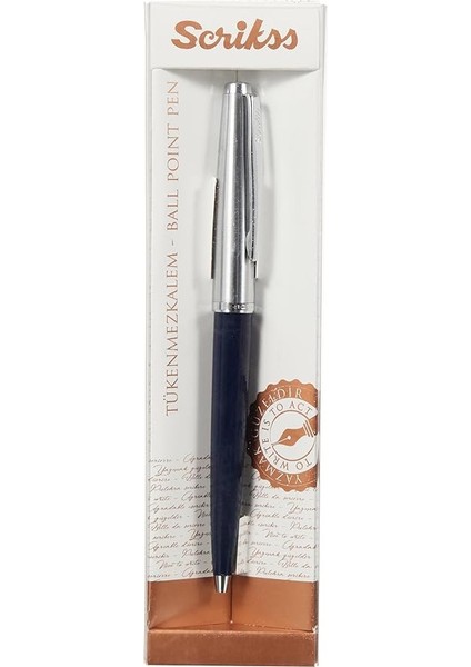 Metropolis 78 Tükenmez Kalem Lacivert