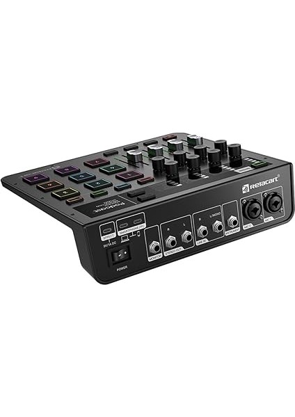 Podcast+ Production Studio | Tiktok | Instagram | Youtube | Podcast Efektli Canlı Yayın Ses Mikseri | (Pc | Mac | Android | Ios | iPad Os Uyumlu) modelleri