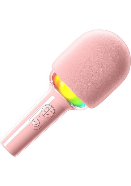 Mikrofon Hoparlör, Kararlı Mikrofon Ses Entegre 2000 Mah Erken Eğitim Için Erken Eğitim Için Büyük Kapasiteli Şarkı Söyleyen Pili (Pınk)