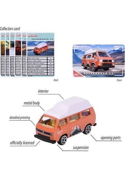Gkcx Vw The Originals Premium Serisi 243A-8 Volskwagen T1 Newdesing 1017785 indirimleri