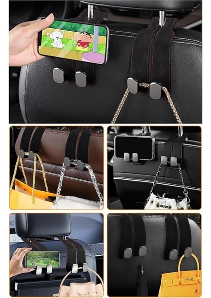 Adet Süet Oto Koltuk Başlığı Askısı Siyah fiyatları