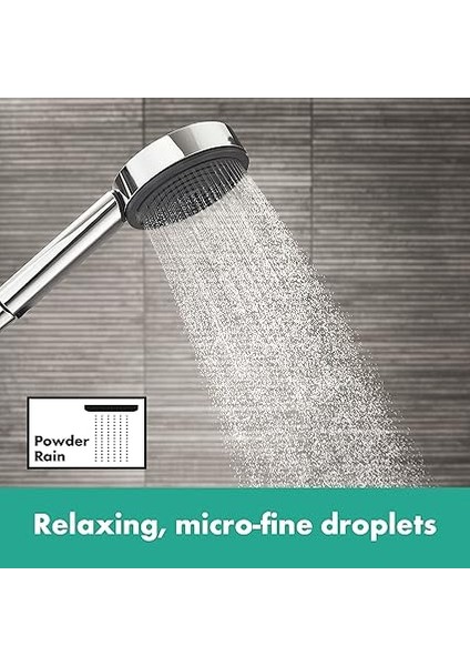 Pulsify Select S Duş Seti, Hortumlu ve Tutuculu Duş Başlığı, 3 Püskürtme Türüne Sahip Duş Başlığı, Krom modelleri