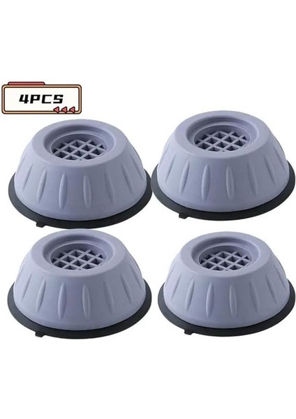 Gürültü Engelleyici ve Kaymaz Titreşim Önleyici Kauçuk Ayak Pedleri Çamaşır Makinesi Stoper 4'lü Set indirimleri