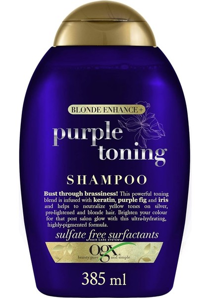 Turunculaşma Karşıtı Mor Şampuan 385 ml