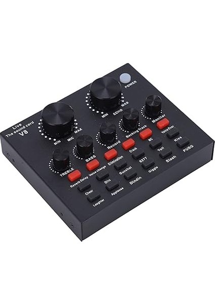 Channel, Audio Conditioner Mixer Stylish Intelligent Voice Changer Sound Mixers Gürültü Azaltma - Dönüştürücü Karıştırma Konsolu Plakası fırsatları