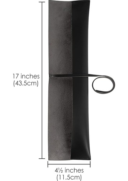 Pu Leather Drumstick Bag Drum Stick Holder For Storage And Carrying, Drum Stick Storage Handbag And Carrying Case, Drum Accessories (Black) fırsatları