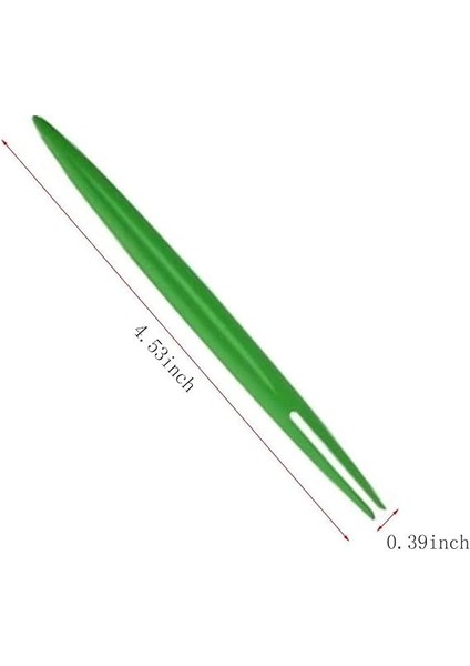 Yaprak Şeklinde Kokteyl Çubuğu, 10'lu Set, Gıda Güvenli Plastik, Çift Uçlu Pratik Tasarım, Tekrar Kullanılabilir, Şık ve Fonksiyonel Sunum Çubuğu, Atıştırmalık ve Kokteyl Sunumları Için Ideal modelleri