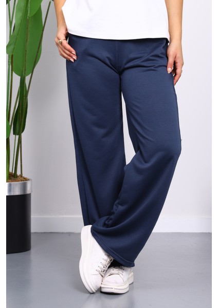 Antrasit Bel Lastikli İki İplik Palazzo Eşofman Alt fiyatları