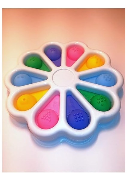 Öğrenme Oyuncakları, Stres Giderici, Sayılar,renkler, Tizmli ve Dehb'li Çocuklar Için Uygun Stres ve Kaygıyı Hafifletebilir (Sarı) fırsatları