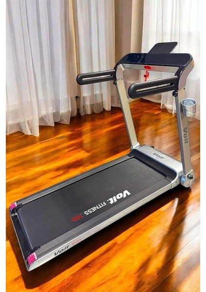 Novafit Koşu Bandı, 46CM Geniş Bant, Bluetooth Hoparlör, LED Ekran