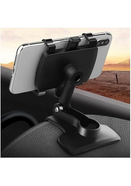 Dönerli Mouth Oto-Araç Torpido Uzeri Telefon Tutucu Akrobat Siyah fırsatları