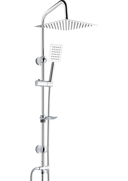 Inoxa Paslanmaz Çelik Yağmur Duş Seti