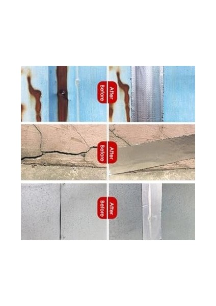 Süper Güçlü Su Sızdırmaz Çamur Bant Sakız Bant Tamir Çatlak Boru Bandı 48 mm x 1,5 Metre fırsatları