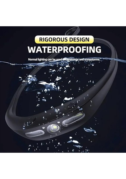 Kafa Lambası Silikon Hareket Sensörlü Şarjlı Kafa Lambası Kamp Bisiklet Koşu Balıkçılık Için Su Geçirmez USB LED Kafa Feneri, Şarj Edilebilir Baş Feneri, Açık Hava Aktiviteleri Için Lamba fırsatları