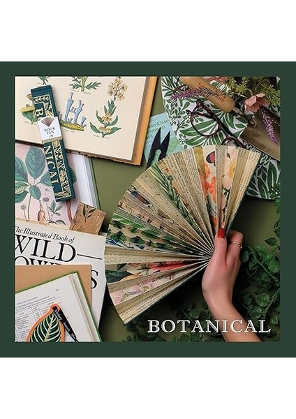 Kitap Şeklinde Yelpaze Botanical fiyatları