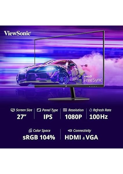27 16:9 1920 x 1080 Superclear IPS LED Monitör, W125839848 (4 Ms, 250 Nits, VGA ve HDMI Bağlantı Noktası, Görüntüleme Açısı H 178 / V 178) modelleri