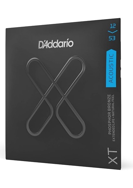 XTAPB1253 Akustik Gitar Tel Seti, Phosphor Bronz Light