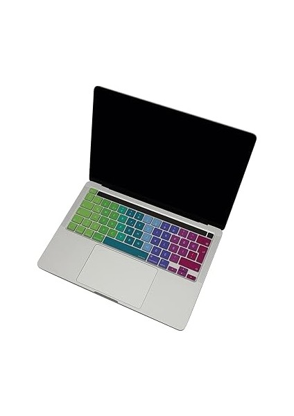 MacBook Pro Klavye Koruyucu Türkçe Baskı Dazzle Renk Ince Silikon Avrupa Ingilizce Klavyeyi Türkçeye Çevirme Çözümü A2251 A2289 A2338 M1-M2 13 Inç ve A2141 16 Inç Uyumlu Pembe Yeşil indirimleri