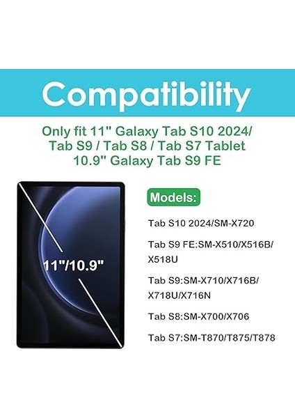 Galaxy Tab S11/S10 LITE/S10 Fe 10.9/11 Inch 2025 Uyumlu Tablet Temperli Cam Ekran Koruyucu fırsatları