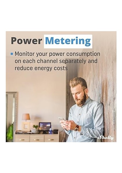 Plus 2pm Gen3 | Wi-Fi ve Bluetooth 2 Kanallı Akıllı Röle Şalteri | Elektrik Tüketimi Ölçümlü Panjur Şalteri | Ev Otomasyonu | Google Home Alexa Aksesuarı | Ios Android Uygulaması indirimleri