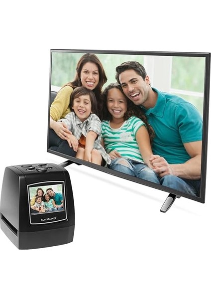 Negatif Film Tarayıcı 35MM 135MM Slayt Film Dönüştürücü 2.4 ile Fotoğraf Dijital Görüntü Görüntüleyici fiyatları