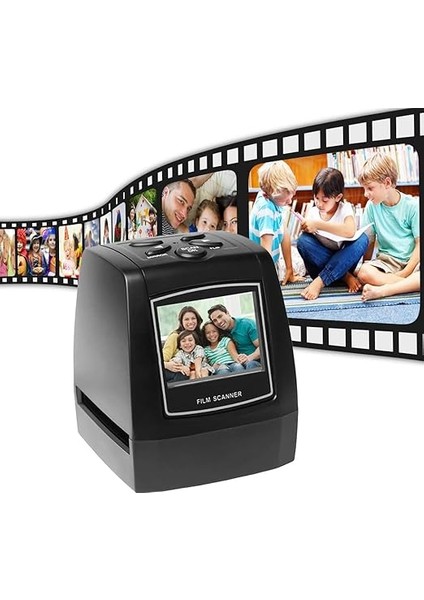 Negatif Film Tarayıcı 35MM 135MM Slayt Film Dönüştürücü 2.4 ile Fotoğraf Dijital Görüntü Görüntüleyici modelleri