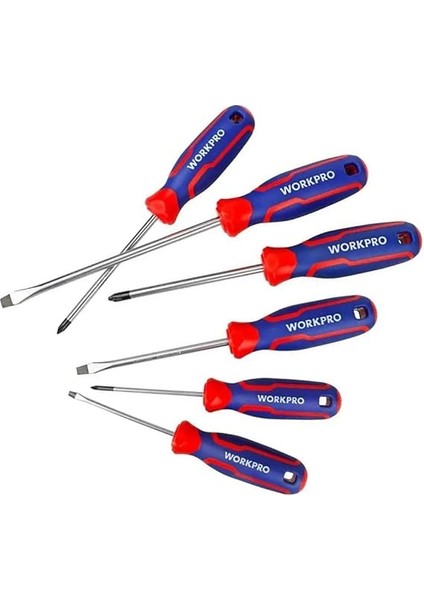 WP200504 6 Parça Profesyonel Cr-V Manyetik Tornavida Seti fiyatları