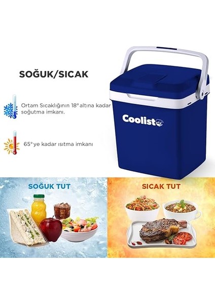 CLT26 12-220 V 26 Lt Termoelektrikli Araç Buzdolabı fırsatları